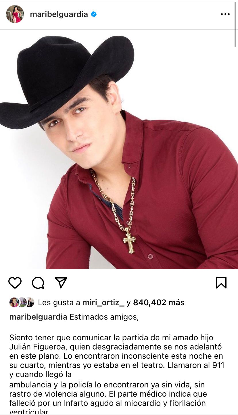 julian figueroa hijo de maribel guardia