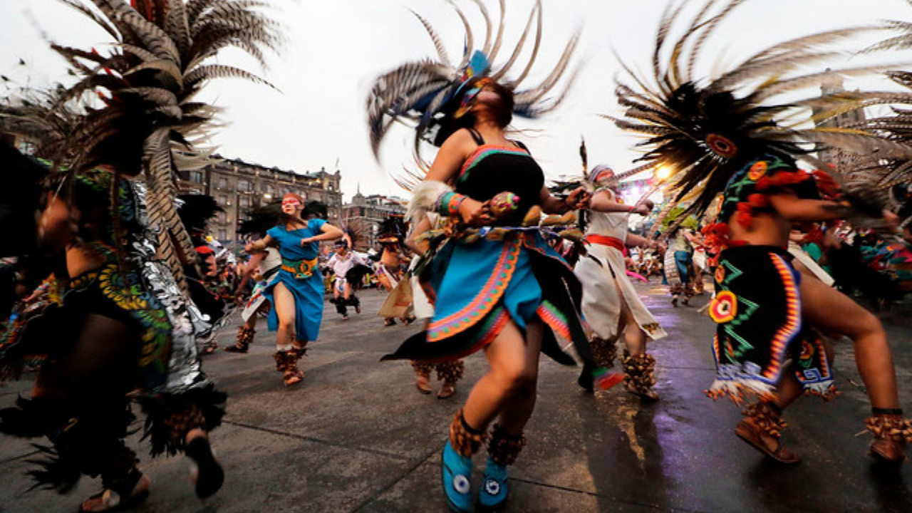 danza azteca en el año nuevo azteca