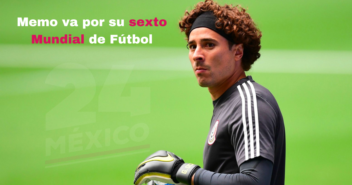 Memo Ochoa va por su sexto Mundial